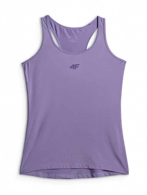 4F 4F Koszulka techniczna MULTI ACTIVE Fioletowy Slim Fit