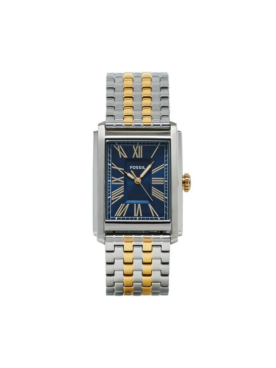 Fossil Fossil Ρολόι Carraway FS6010 Ασημί