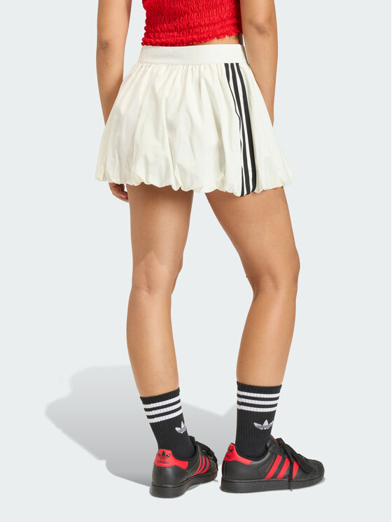 adidas adidas Spódnica mini Balloon Biały Regular Fit