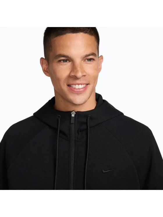 Nike Nike Bluza Primary Fleece Dri-Fit UV Czarny Regular Fit