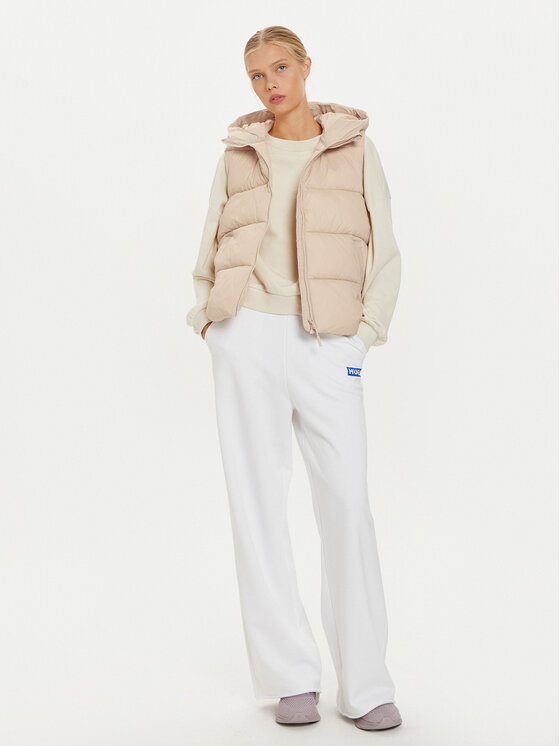 4F 4F Жилетка за костюм 4FWAW24TVJAF141 Бежов Regular Fit