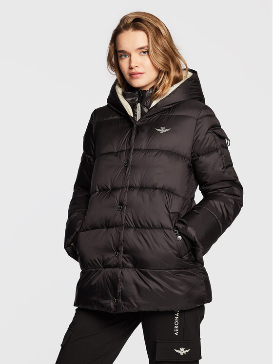 Aeronautica Militare Aeronautica Militare Демісезонна куртка 222AB2044DCT2893 Чорний Regular Fit