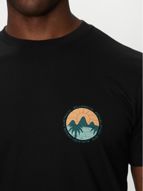 Billabong Billabong Marškinėliai Brightness Ss EBYZT00306 Juoda Regular Fit