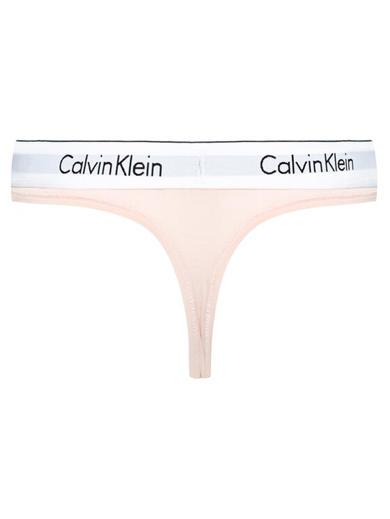 Calvin Klein Underwear Calvin Klein Underwear Stringi 0000F3786E Różowy