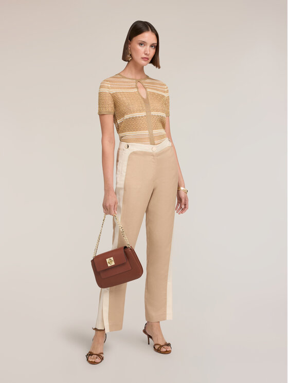 Motivi Motivi Maglione M211W103933N0R8 Crema Regular Fit