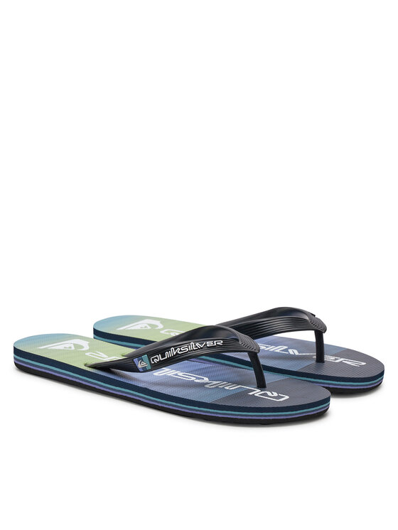 Quiksilver Quiksilver Japonki MOLOKAI STRIPE AQYL101361 XBBG Niebieski