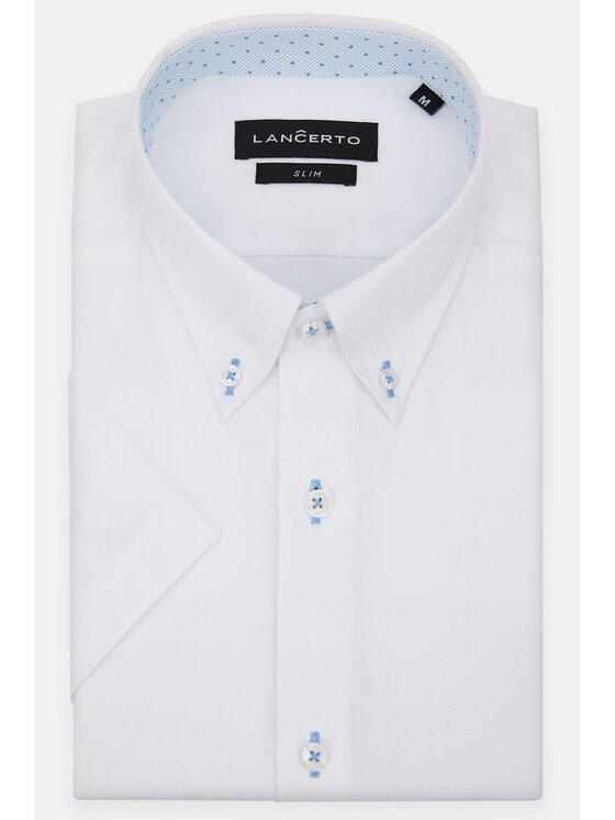 Lancerto Lancerto Koszula Sally KO073123000042 Biały Slim Fit