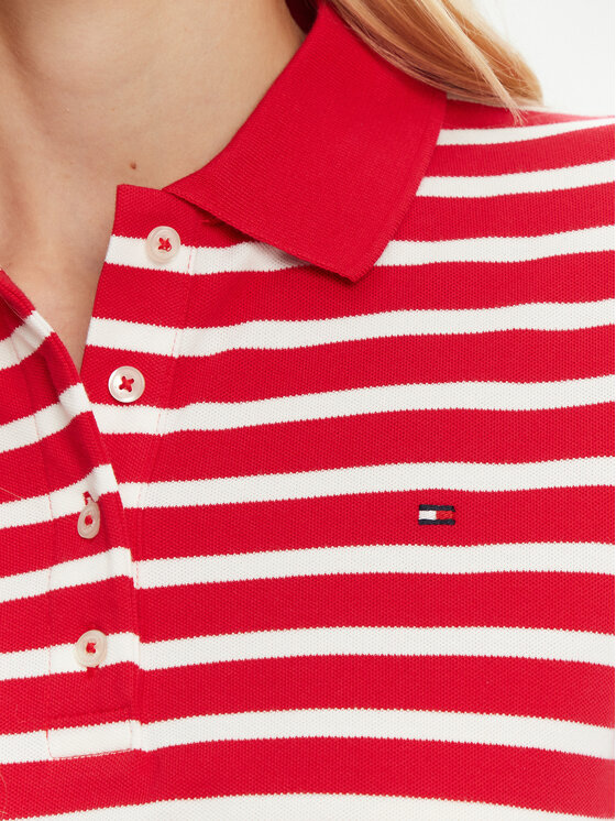 Tommy Hilfiger Tommy Hilfiger Tricou polo 1985 WW0WW43224 Roșu Regular Fit