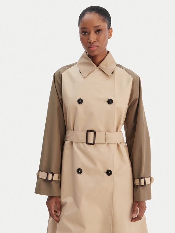 Weekend Max Mara Weekend Max Mara Тренч Canasta 2615021021 Бежов Relaxed Fit