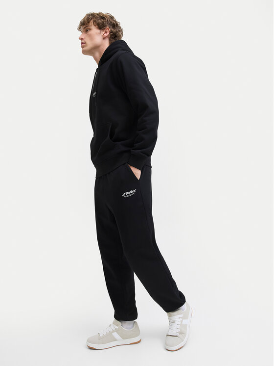 Jack&Jones Jack&Jones Donji dio trenerke Kane Soho 12278943 Crna Regular Fit