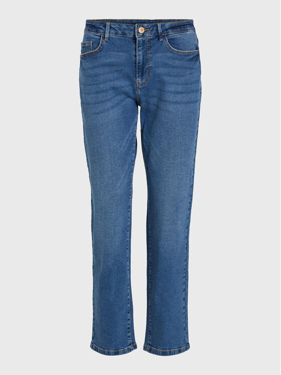 Vila Vila Traperice Alice 14080228 Tamnoplava Straight Fit