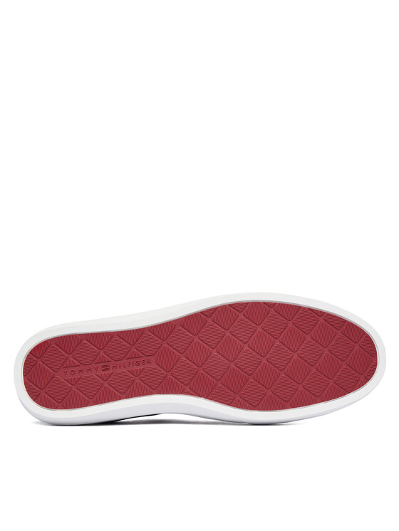 Tommy Hilfiger Tommy Hilfiger Sneakersy Premium Dress Leather Mix FM0FM05842 Tmavomodrá