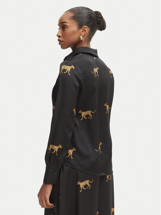 LOLA CASADEMUNT LOLA CASADEMUNT Krekls LS2615051 Melns Regular Fit