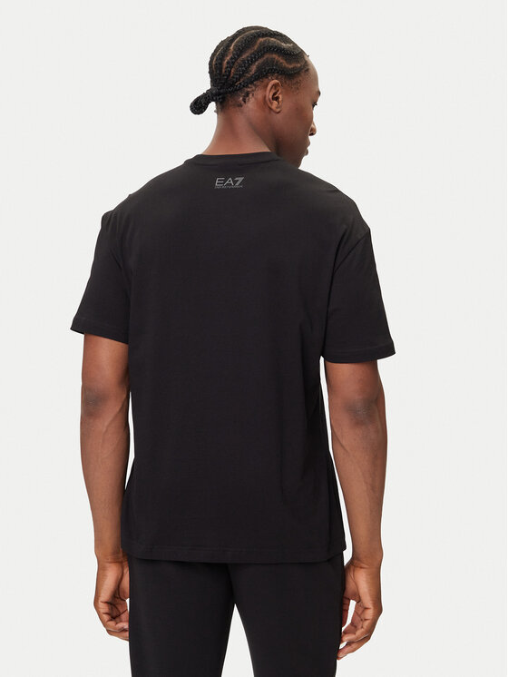 EA7 Emporio Armani EA7 Emporio Armani T-Shirt 7M001129 AF10375 UC001 Czarny Modern Fit
