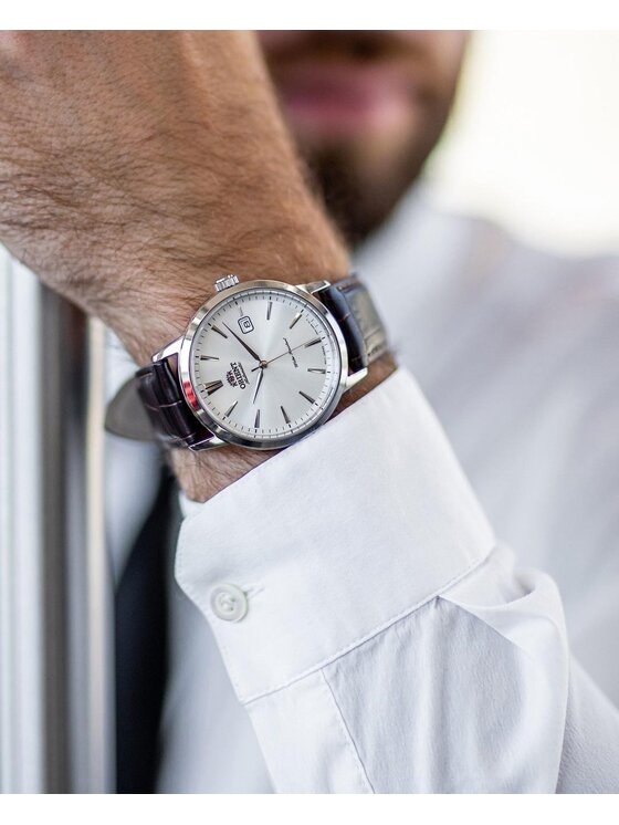 Orient Orient Hodinky RA-AC0F07S30B Hnedá