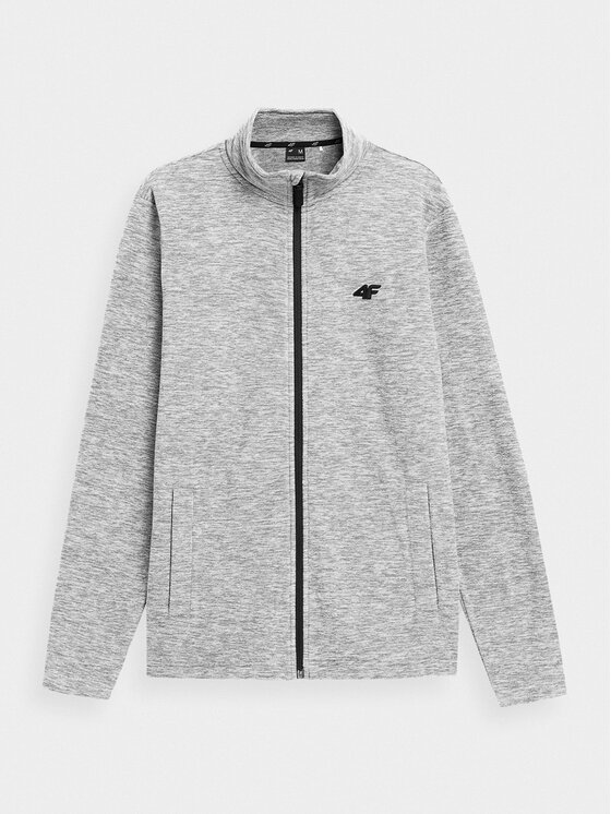 4F 4F Флісовий реглан 4FAW23TFLEM120 Сірий Regular Fit