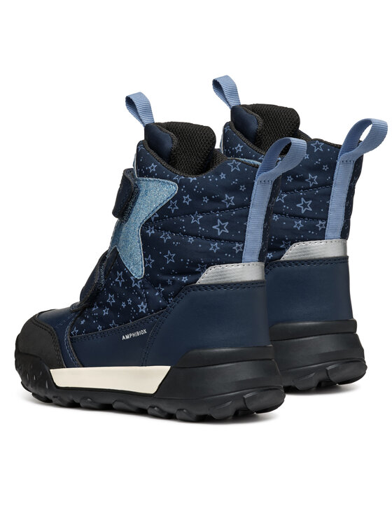 Geox Geox Schneeschuhe J Trekkyup Girl B Ab J46M7C 0MNBC CF44Y D Dunkelblau