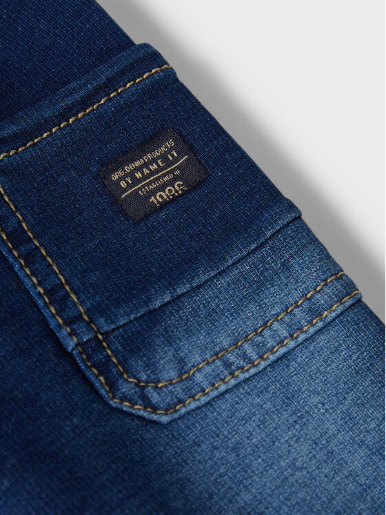 NAME IT NAME IT Pantaloni di tessuto 13204735 Blu scuro Baggy Fit