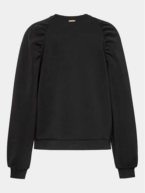 Athlecia Athlecia Світшот Jillnana W Balloon Sleeve Sweat EA223322 Чорний Regular Fit