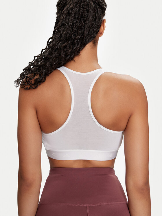 adidas adidas Reggiseno sportivo Powerreact Training IQ3352 Bianco