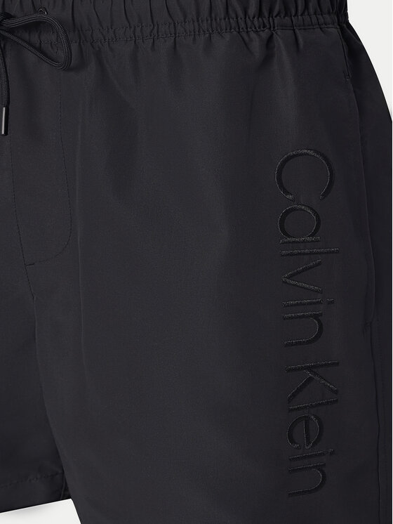 Calvin Klein Swimwear Calvin Klein Swimwear Плувни шорти KM0KM01166 Черен Regular Fit