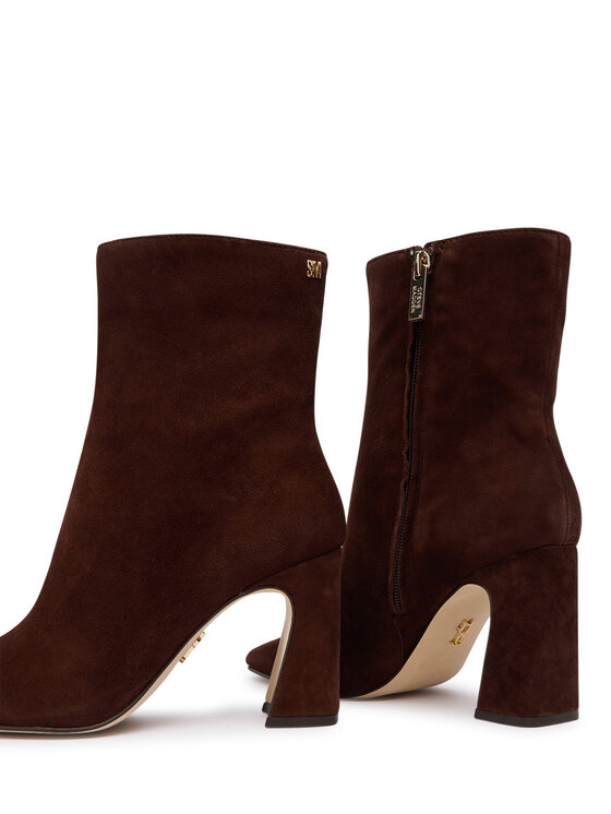 Steve Madden Steve Madden Botki Flares 11005754 Brązowy ciemny