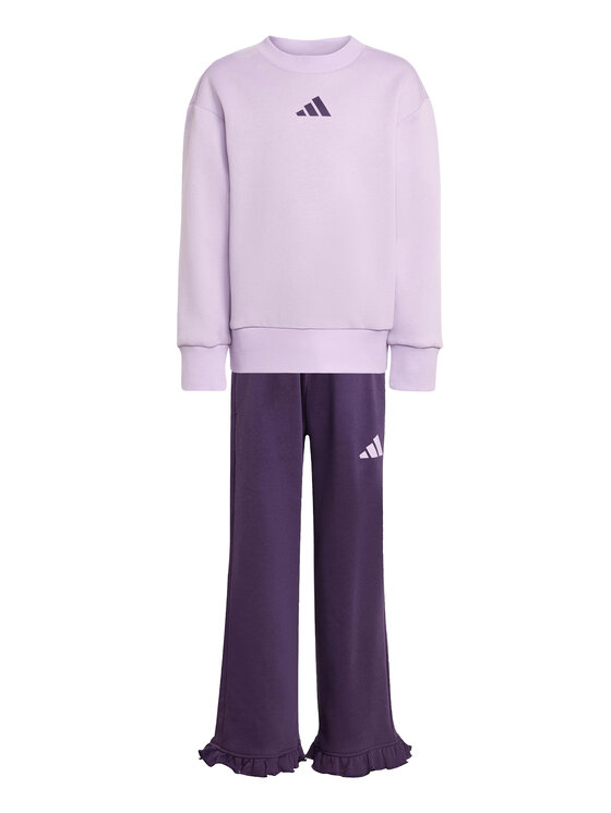 adidas adidas Jogginganzug Fleece JX0201 Violett Regular Fit