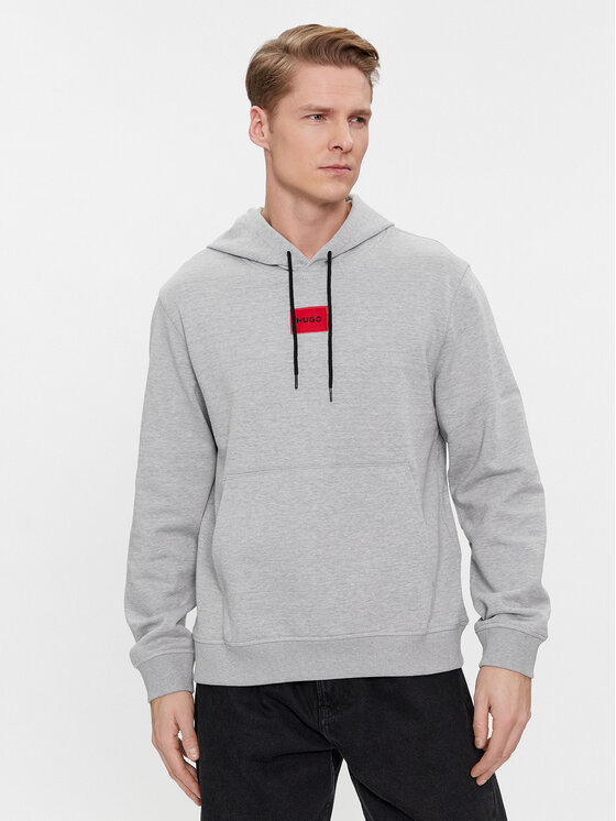 HUGO Hugo Суитшърт Daratschi214 50458700 Сив Regular Fit