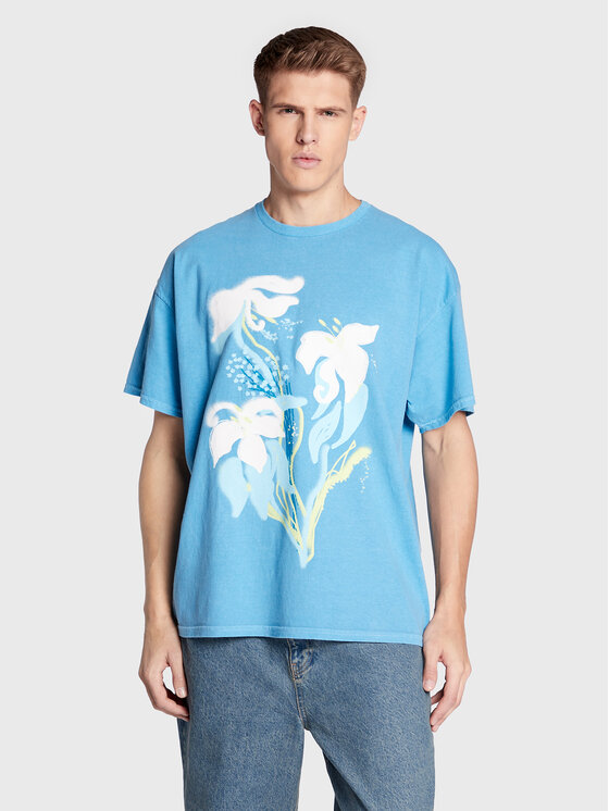 BDG Urban Outfitters T Shirt 75326181 Himmelblau Oversize Modivo
