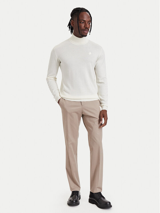 KARL LAGERFELD KARL LAGERFELD Golf 655058 564399 Beżowy jasny Regular Fit