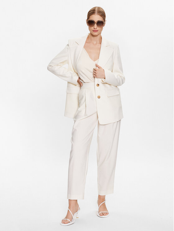 MVP Wardrobe MVP Wardrobe Sako MVPE3GI021.0TE0138 Écru Regular Fit