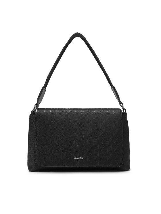 Geantă Calvin Klein Ck Must Satchel_Mono K60K613181 Negru
