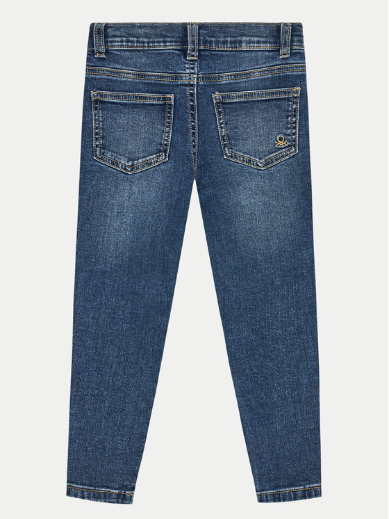 United Colors Of Benetton United Colors Of Benetton Traperice 42VXGE020 Tamnoplava Skinny Fit