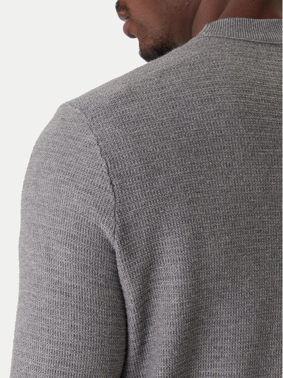 BOSS BOSS Pullover Anion 50527584 Grau Regular Fit