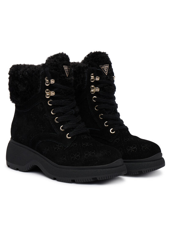 Guess Guess Черевики FLFVIK SUE10 Чорний
