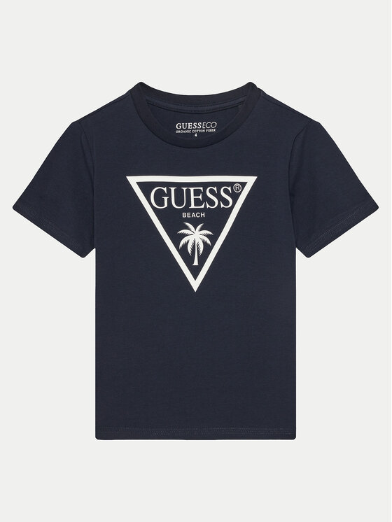 Guess Guess T-shirt L5GI29 J1314 Tamnoplava Regular Fit