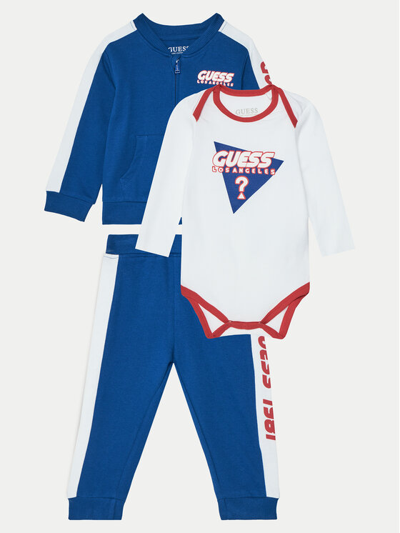 Guess Completo da bambino P5RG03 KAN00 Blu scuro Regular Fit, taglia : 12M