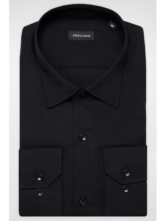 Próchnik Próchnik Koszula PM50 KO073224000047 Czarny Slim Fit