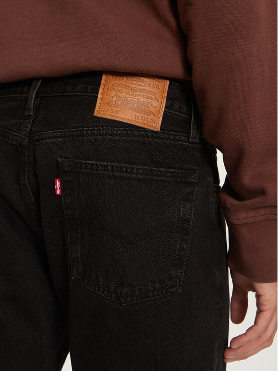 Levi's® Levi's® Farmer 555™ 000LO-0002 Fekete Loose Fit