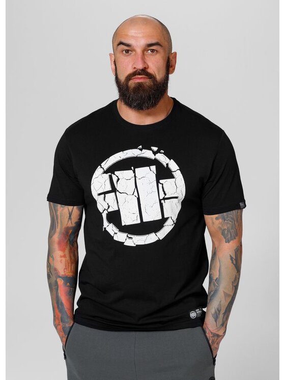 PITBULL PITBULL T-Shirt Koszulka Czarny Regular Fit