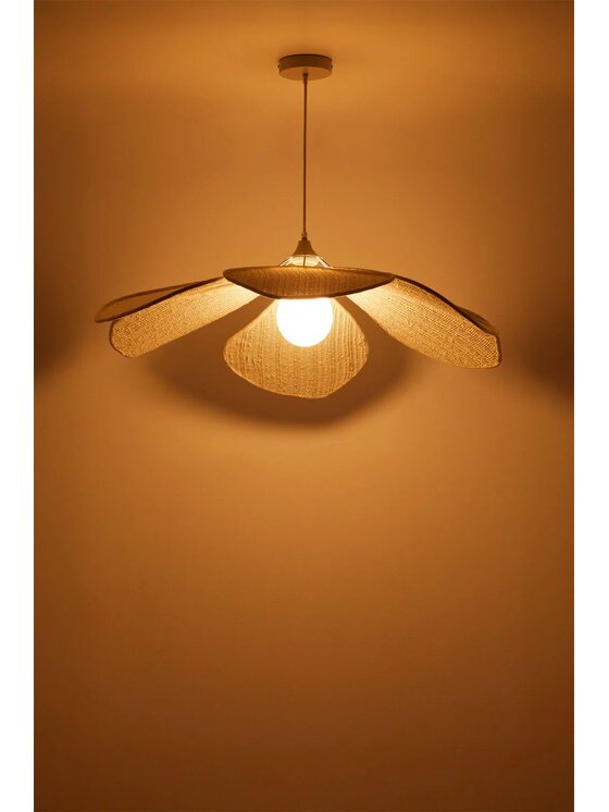 MIAhome MIAhome Lampa wisząca Benavid Ø75 cm Biały