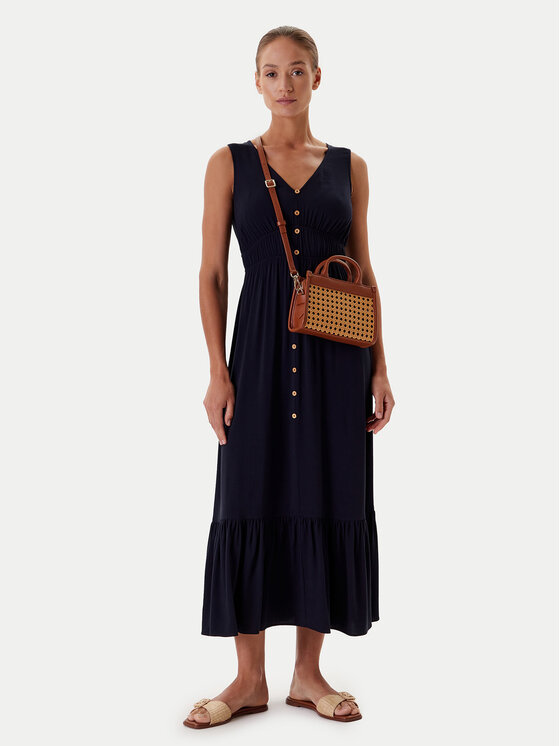 Tatuum Tatuum Poletna obleka Letitia T2510.202 Mornarsko modra Relaxed Fit
