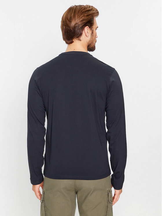 Napapijri Napapijri Longsleeve Salis NP0A4HN7 Μαύρο Regular Fit