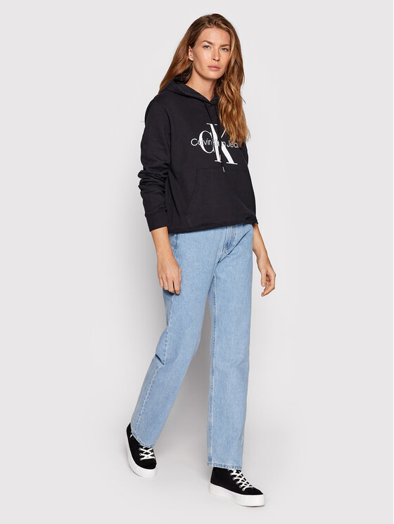 Calvin Klein Jeans Calvin Klein Jeans Μπλούζα J20J219141 Μαύρο Regular Fit