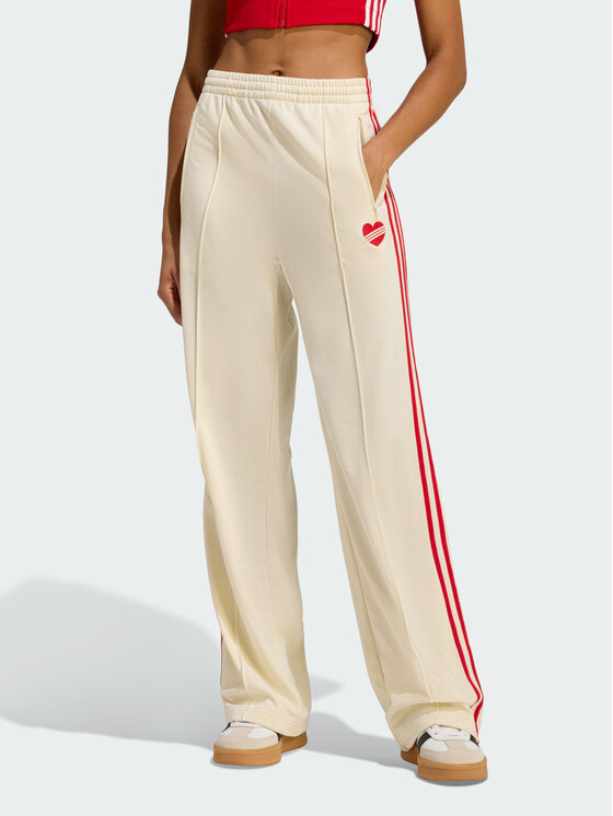 adidas adidas Spodnie dresowe 162534 Biały Loose Fit