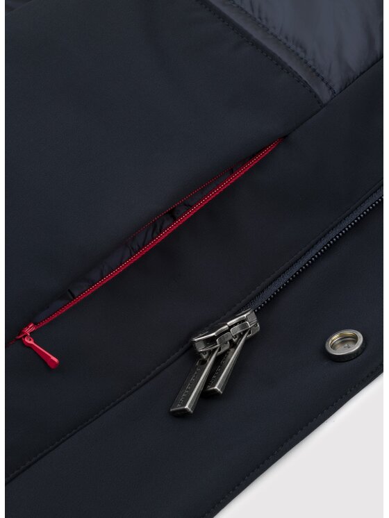 Pako Lorente Pako Lorente Kurtka przejściowa P26WF-5X-006 Granatowy Classic Fit