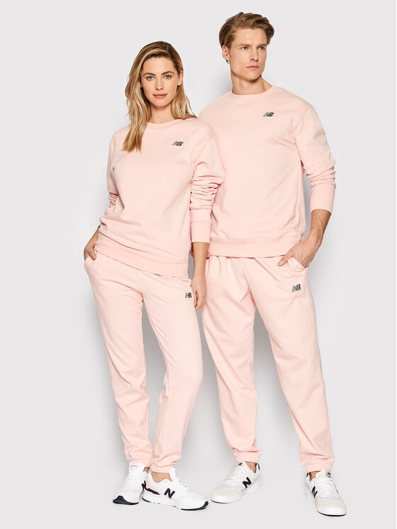 New Balance New Balance Pulóver Unisex UT21501 Rózsaszín Relaxed Fit