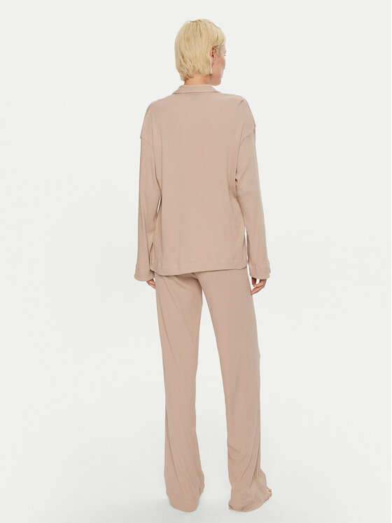 BOSS Boss Pyjama 50511152 Beige Relaxed Fit
