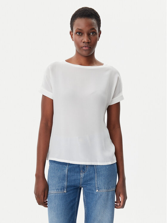 MAX&Co. T-Shirt Eiffel1 2518941034200 Εκρού Regular Fit