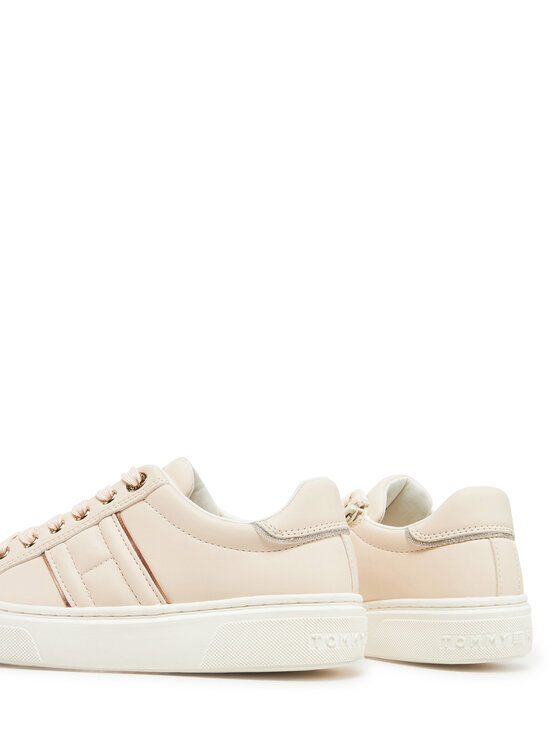 Tommy Hilfiger Tommy Hilfiger Sneakersy Low Cut Lace-Up Sneake 3A9-33745-1439 Růžová